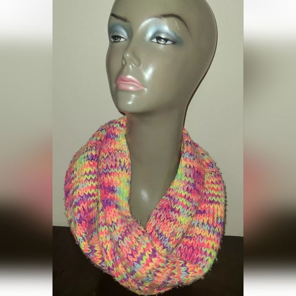 The Children's Place Neon Multicolor Scarf For Girls - Picture 1 of 2